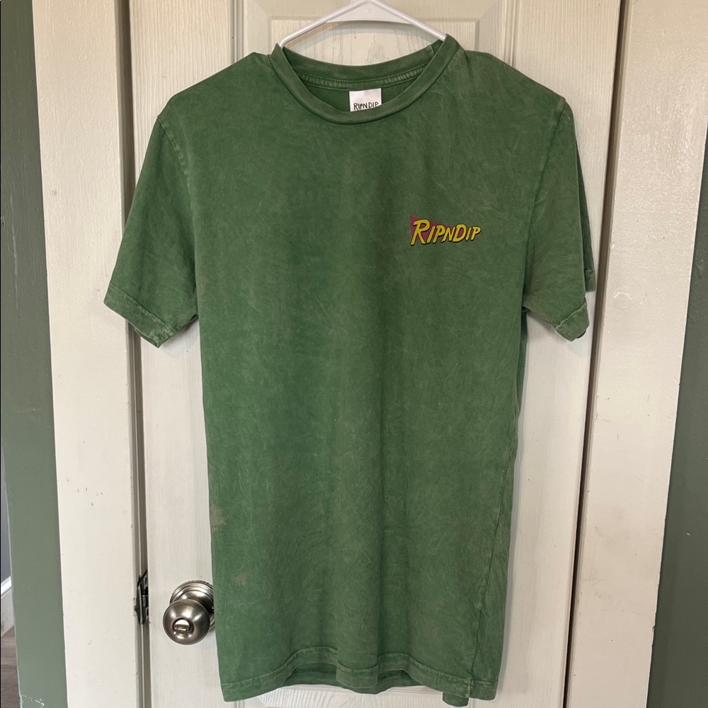 Ripndip Green Short Sleeve Logo Tee